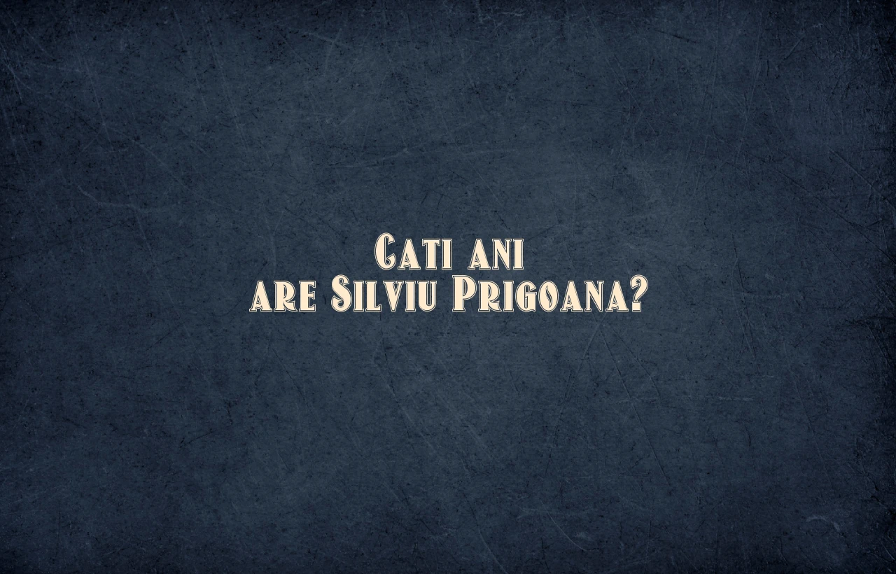 cati ani are silviu prigoana