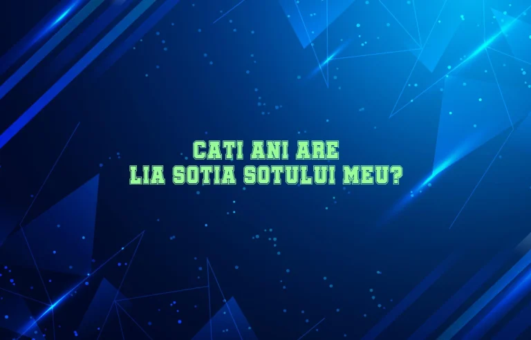 cati ani are lia sotia sotului meu