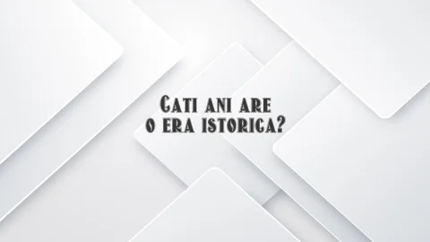 cati ani are o era istorica