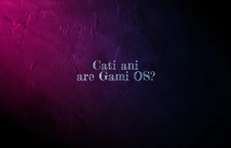 cati ani are gami os
