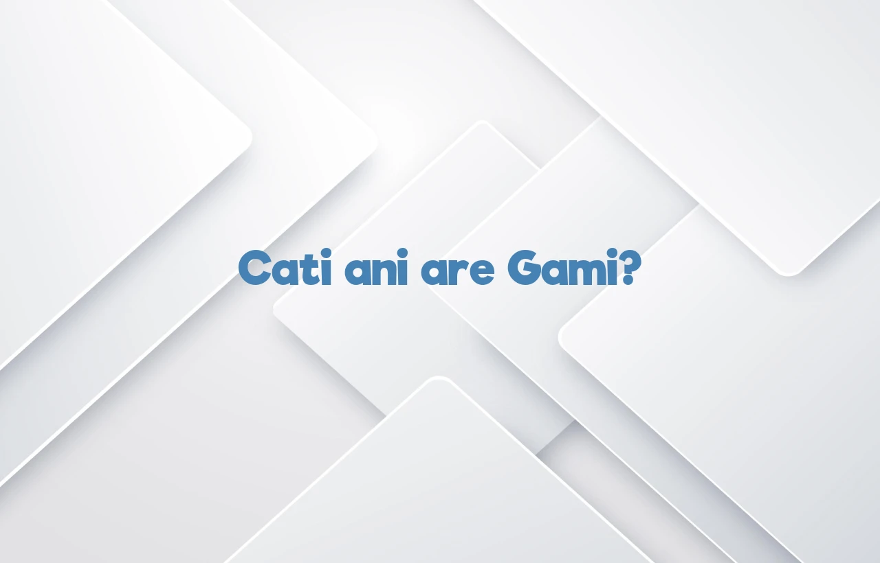 cati ani are gami