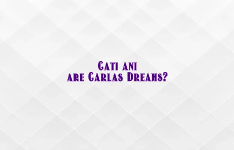 cati ani are carlas dreams