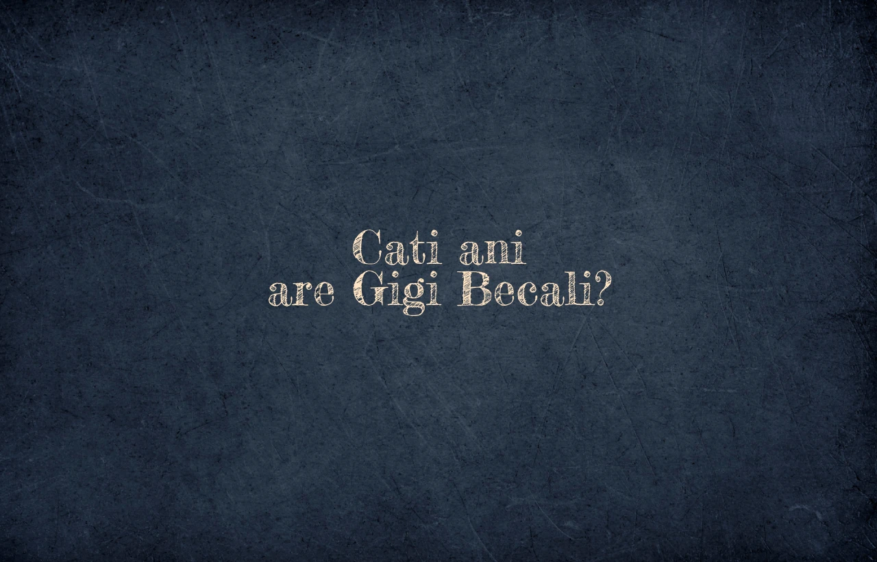 cati ani are gigi becali