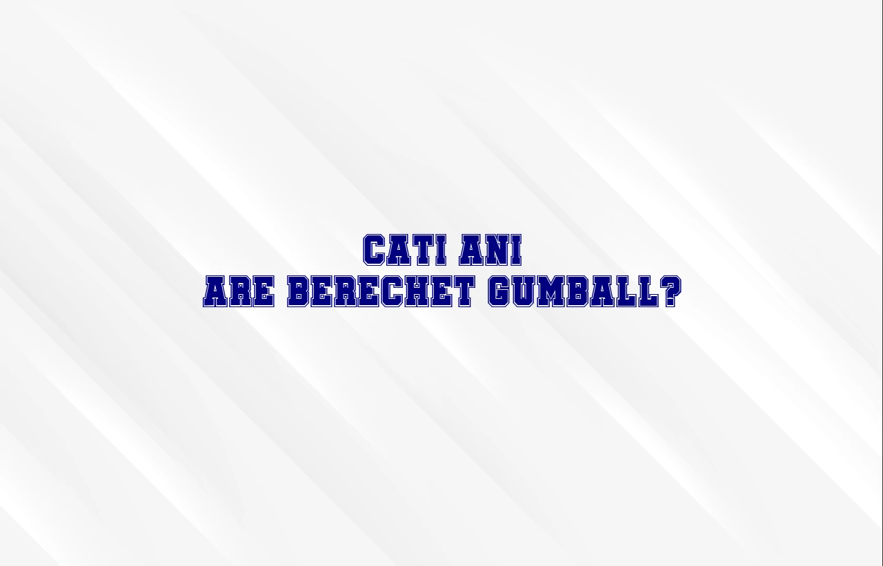 cati ani are berechet gumball