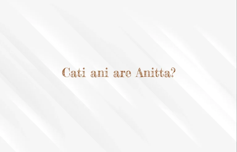 cati ani are anitta