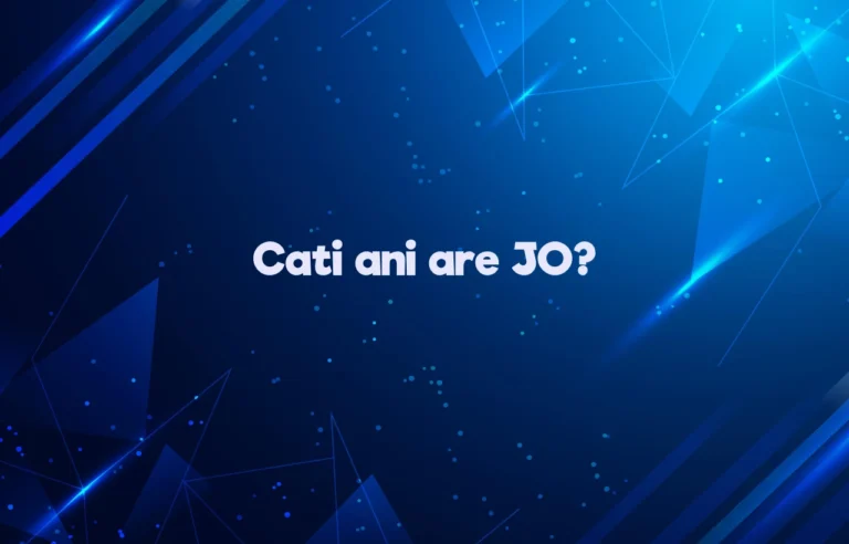 cati ani are jo
